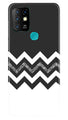 Black white Pattern2Case for Infinix Hot 10