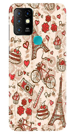 Love Paris Case for Infinix Hot 10(Design - 103)