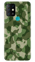 Army Camouflage Case for Infinix Hot 10  (Design - 106)