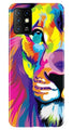 Colorful Lion Case for Infinix Hot 10  (Design - 110)