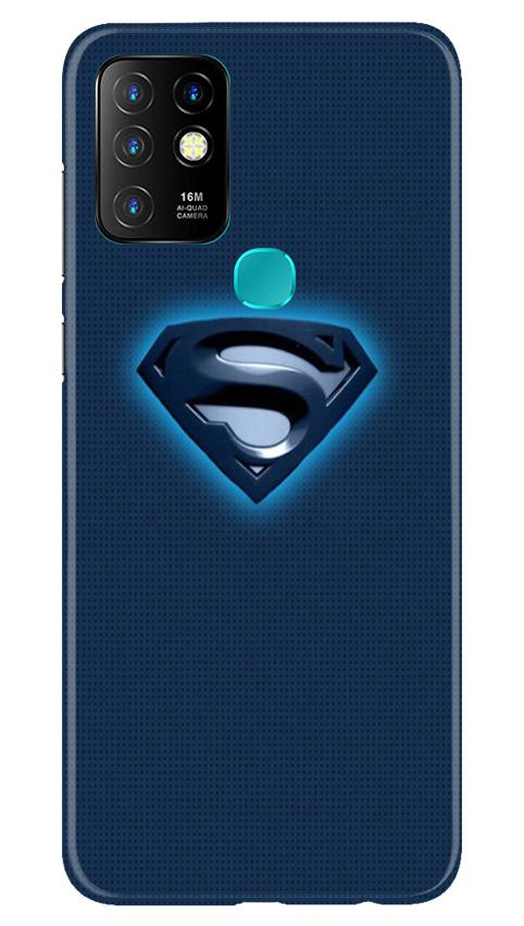 Superman Superhero Case for Infinix Hot 10(Design - 117)