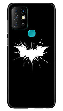 Batman Superhero Mobile Back Case for Infinix Hot 10  (Design - 119)