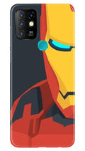 Iron Man Superhero Case for Infinix Hot 10  (Design - 120)