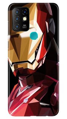 Iron Man Superhero Mobile Back Case for Infinix Hot 10  (Design - 122)