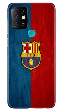 FCB Football Mobile Back Case for Infinix Hot 10  (Design - 123)
