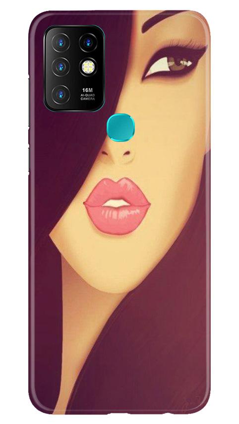 Girlish Case for Infinix Hot 10  (Design - 130)