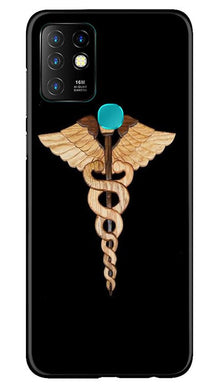 Doctor Logo Mobile Back Case for Infinix Hot 10  (Design - 134)