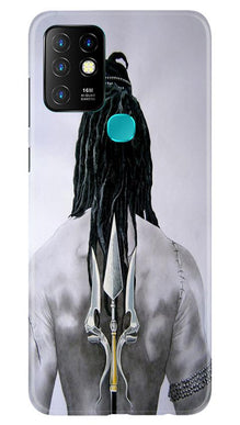 Lord Shiva Mobile Back Case for Infinix Hot 10  (Design - 135)