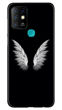 Angel Mobile Back Case for Infinix Hot 10  (Design - 142)