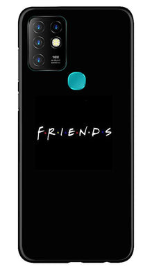 Friends Mobile Back Case for Infinix Hot 10  (Design - 143)