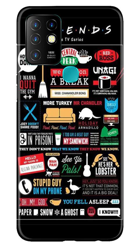 Friends Case for Infinix Hot 10  (Design - 145)