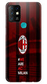 AC Milan Case for Infinix Hot 10  (Design - 155)