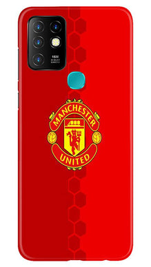Manchester United Mobile Back Case for Infinix Hot 10  (Design - 157)