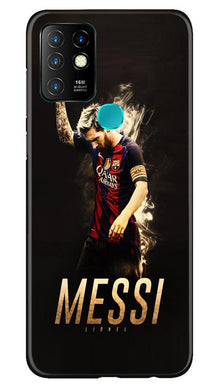 Messi Mobile Back Case for Infinix Hot 10  (Design - 163)