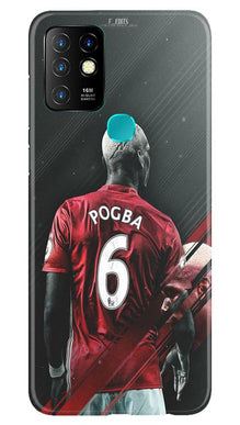 Pogba Mobile Back Case for Infinix Hot 10  (Design - 167)