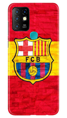 FCB Football Mobile Back Case for Infinix Hot 10  (Design - 174)
