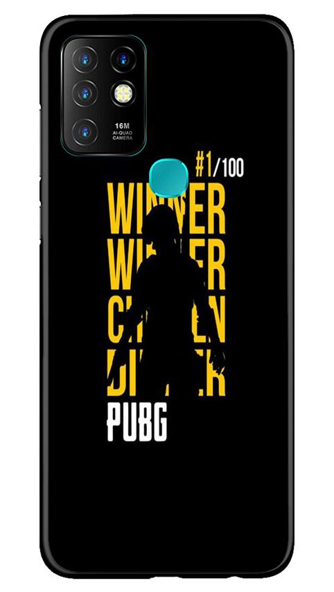 Pubg Winner Winner Case for Infinix Hot 10  (Design - 177)