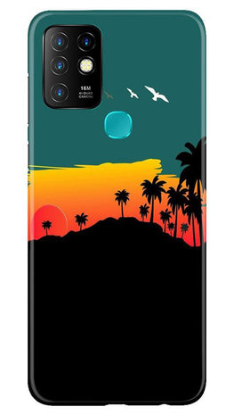 Sky Trees Case for Infinix Hot 10 (Design - 191)