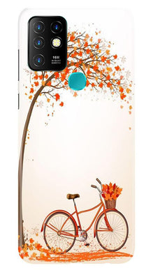 Bicycle Mobile Back Case for Infinix Hot 10 (Design - 192)