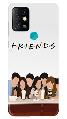 Friends Mobile Back Case for Infinix Hot 10 (Design - 200)