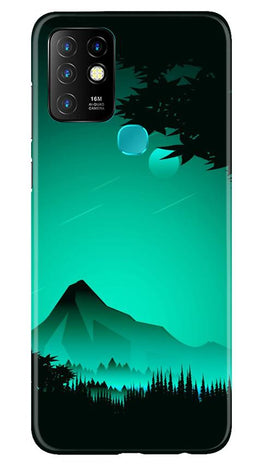 Moon Mountain Case for Infinix Hot 10 (Design - 204)