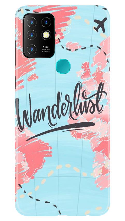 Wonderlust Travel Case for Infinix Hot 10 (Design No. 223)