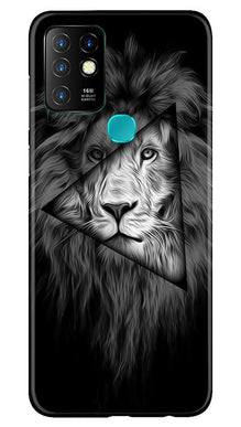 Lion Star Mobile Back Case for Infinix Hot 10 (Design - 226)
