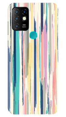 Modern Art Mobile Back Case for Infinix Hot 10 (Design - 241)