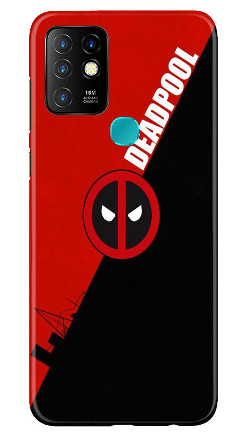 Deadpool Case for Infinix Hot 10 (Design No. 248)