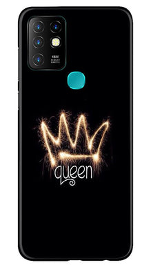 Queen Mobile Back Case for Infinix Hot 10 (Design - 270)