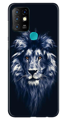 Lion Mobile Back Case for Infinix Hot 10 (Design - 281)