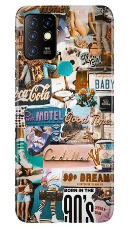 Vintage Design Case for Infinix Hot 10 (Design No. 284)