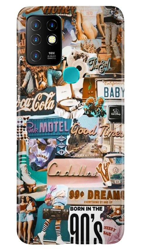 Vintage Design Case for Infinix Hot 10 (Design No. 284)