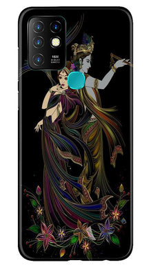 Radha Krishna Mobile Back Case for Infinix Hot 10 (Design - 290)