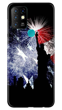 Statue of Unity Mobile Back Case for Infinix Hot 10 (Design - 294)