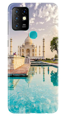 Taj Mahal Mobile Back Case for Infinix Hot 10 (Design - 297)
