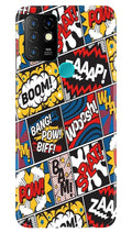 Boom Mobile Back Case for Infinix Hot 10 (Design - 302)