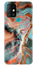 Marble Texture Mobile Back Case for Infinix Hot 10 (Design - 309)