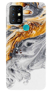 Marble Texture Mobile Back Case for Infinix Hot 10 (Design - 310)