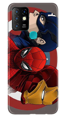 Superhero Mobile Back Case for Infinix Hot 10 (Design - 311)