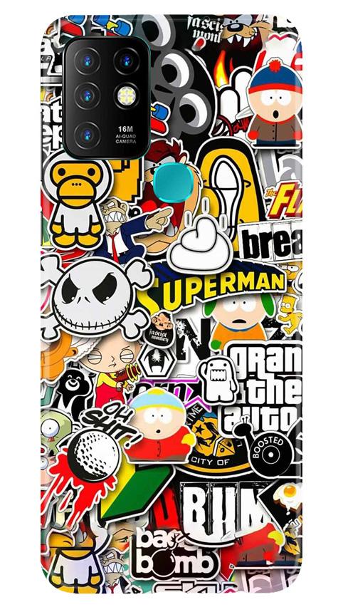 Designer Mobile Back Case for Infinix Hot 10 (Design - 320)