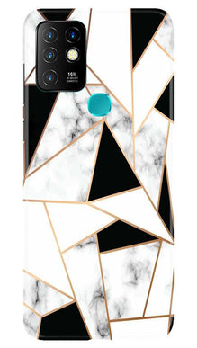 Marble Texture Mobile Back Case for Infinix Hot 10 (Design - 322)