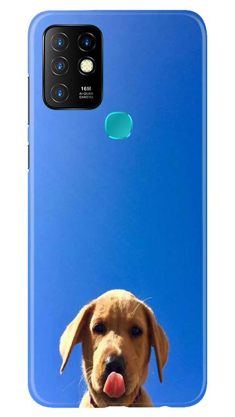 Dog Mobile Back Case for Infinix Hot 10 (Design - 332)