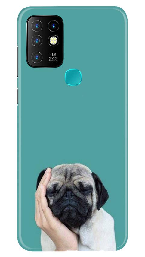 Puppy Mobile Back Case for Infinix Hot 10 (Design - 333)