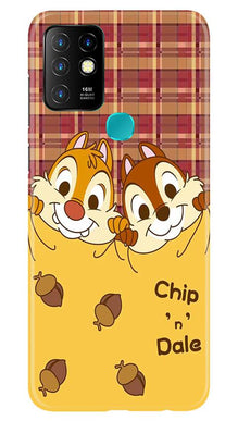 Chip n Dale Mobile Back Case for Infinix Hot 10 (Design - 342)