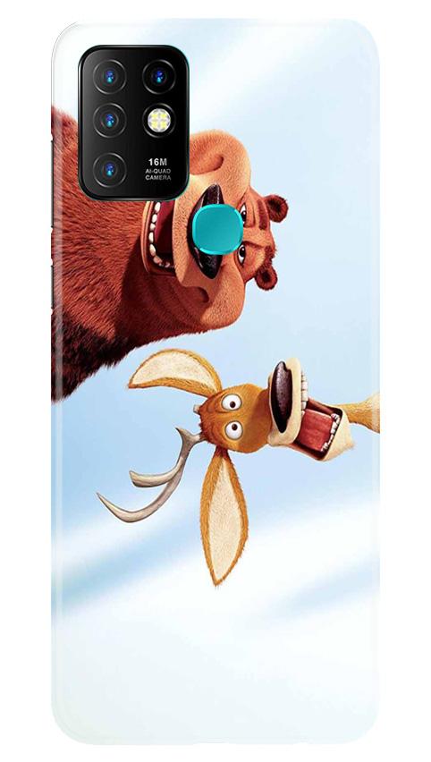 Polar Beer Mobile Back Case for Infinix Hot 10 (Design - 344)