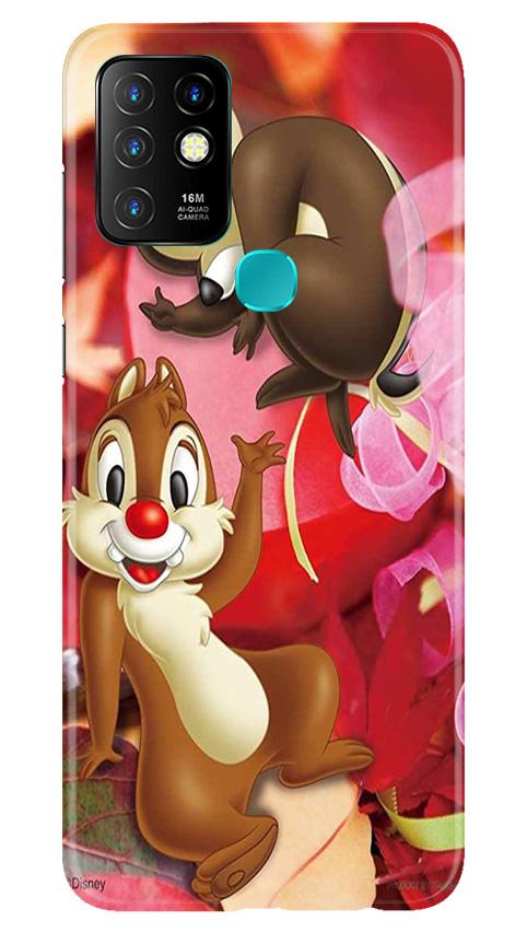 Chip n Dale Mobile Back Case for Infinix Hot 10 (Design - 349)