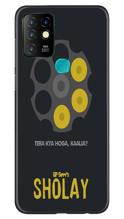 Sholay Mobile Back Case for Infinix Hot 10 (Design - 356)