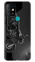 Royal Enfield Mobile Back Case for Infinix Hot 10 (Design - 381)