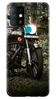 Royal Enfield Mobile Back Case for Infinix Hot 10 (Design - 384)